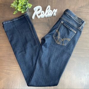 BEBE dark blue jean